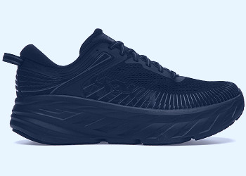 Hoka One One Bondi 7 Black Men's - 1110518-BBLC - US